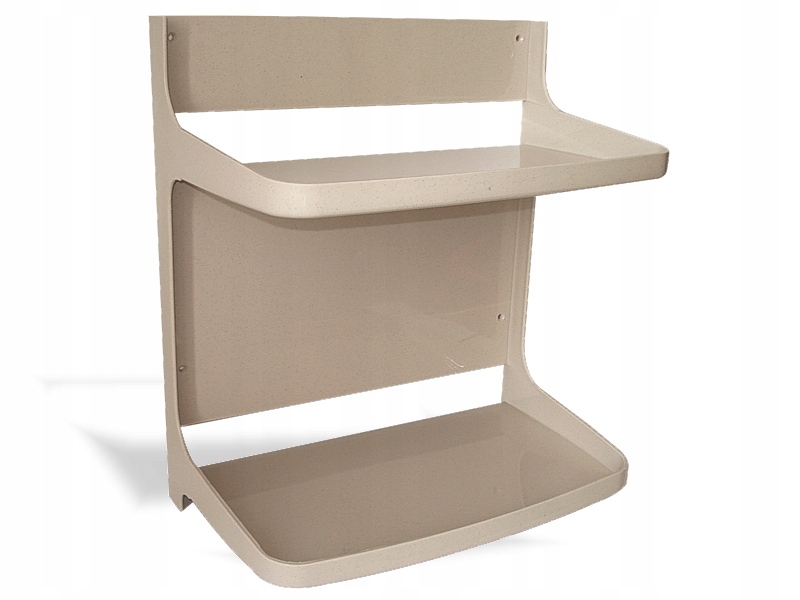 Polička do kúpelne - SKRINE SKRINE KÚPEĽŇA POLICE PLASTIC BEIGE PL