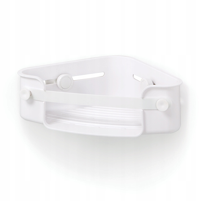 Polička do kúpelne - Rohový sprchový stojan Flex GEL-LOCK Umbra