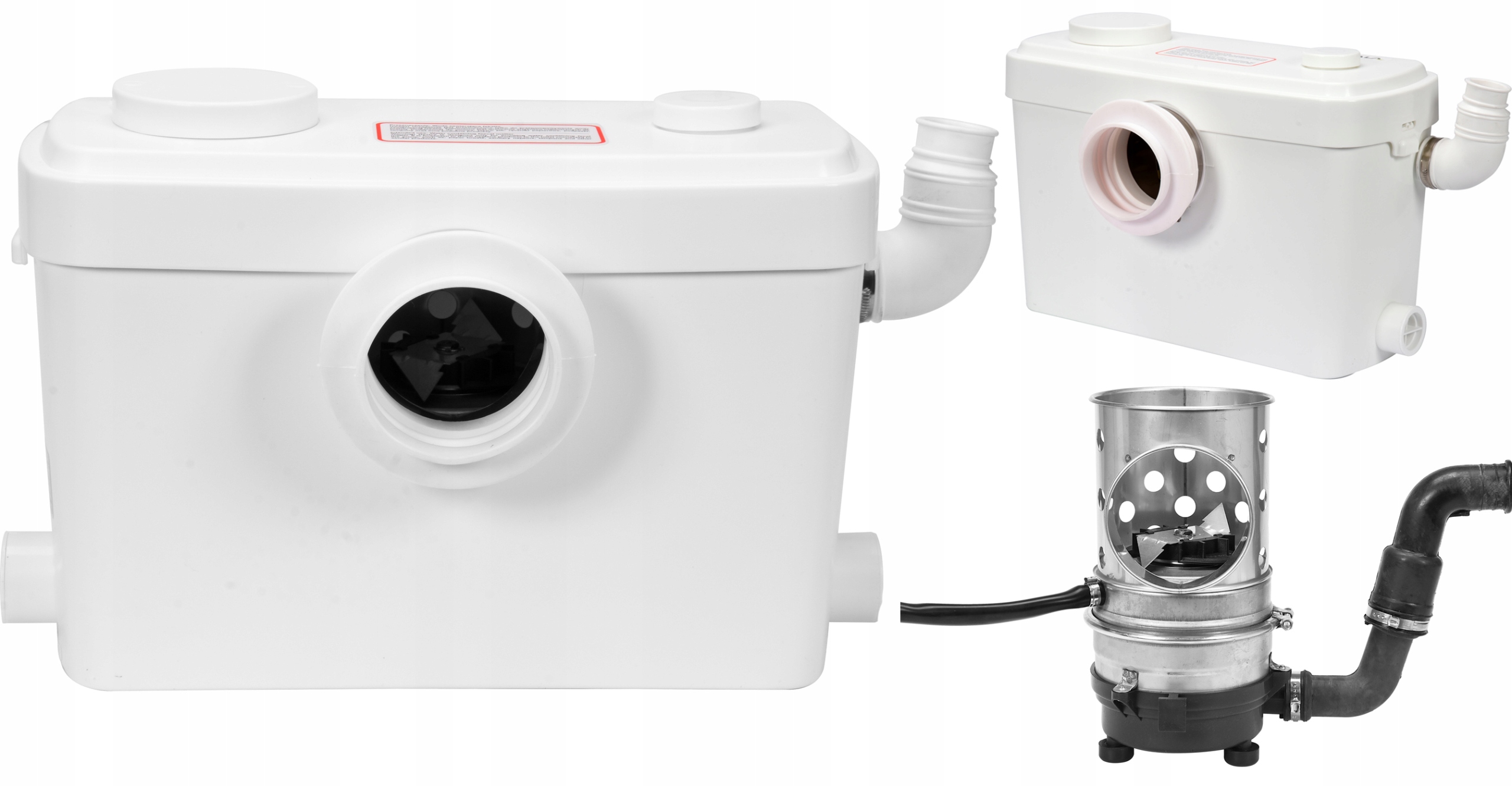 Sanitárne čerpadlo - ČERPADLOVÝ WC BRÚSKA 600W REZAČE NOŽE 9,5M