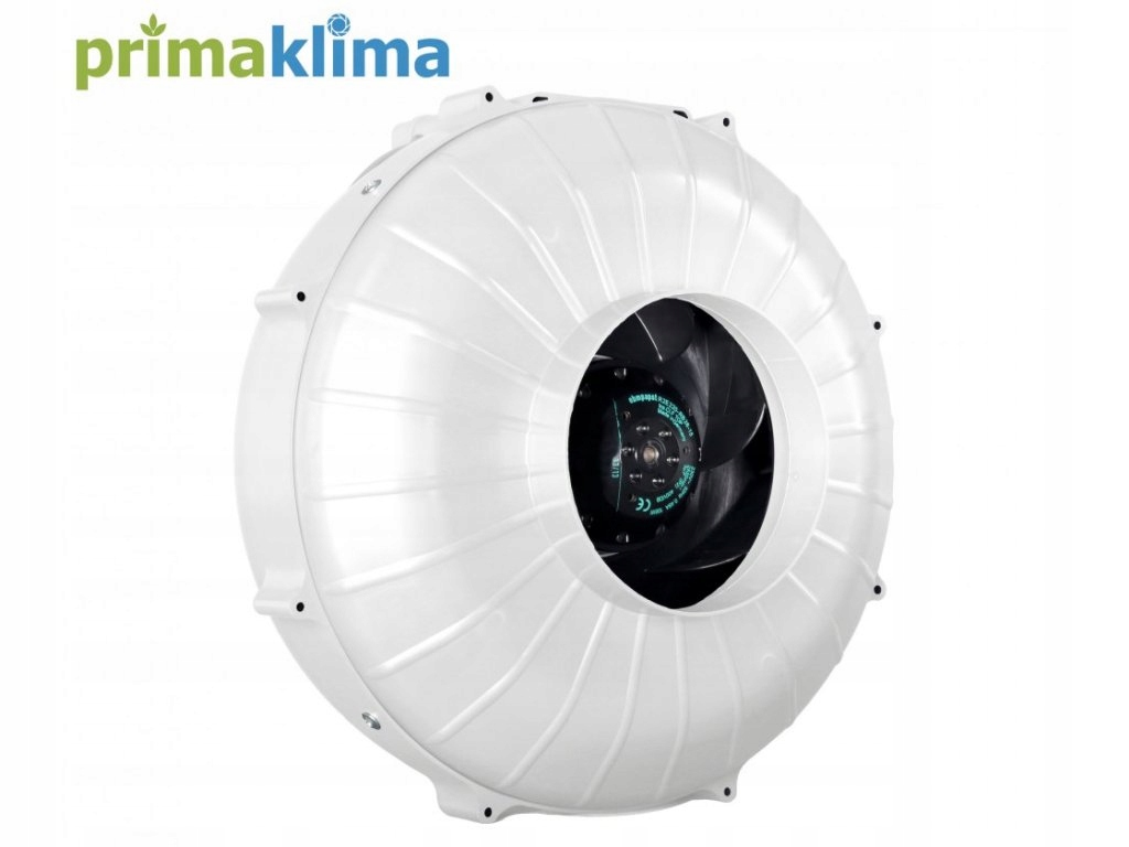 Kupelňový ventilátor - PRIMA KLIMA CENTRIFUGÁLNY VENTILÁTOR 250mm / 1300m3
