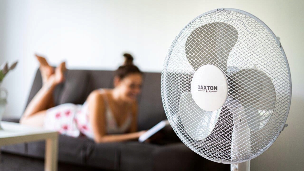 Kupelňový ventilátor - PROMOTION podlahový ventilátor, stojaci ventilátor 40W