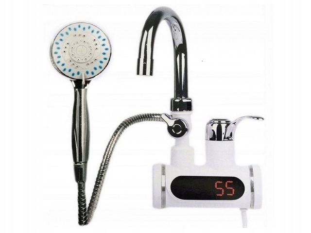 Vaňová batéria - 3000W LCD PRIETOK SPRCHOVAČA VODY