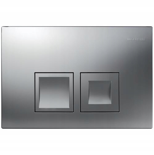 WC tlačidlo - SPLACHOVANIE WC SPLACHOVAČE DELTA 50 CHROM-MAT GEBERIT