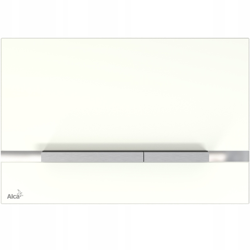 WC tlačidlo - TLAČÍTKO ALCAPLAST CONTROL GLASS STRIPE-GL1200
