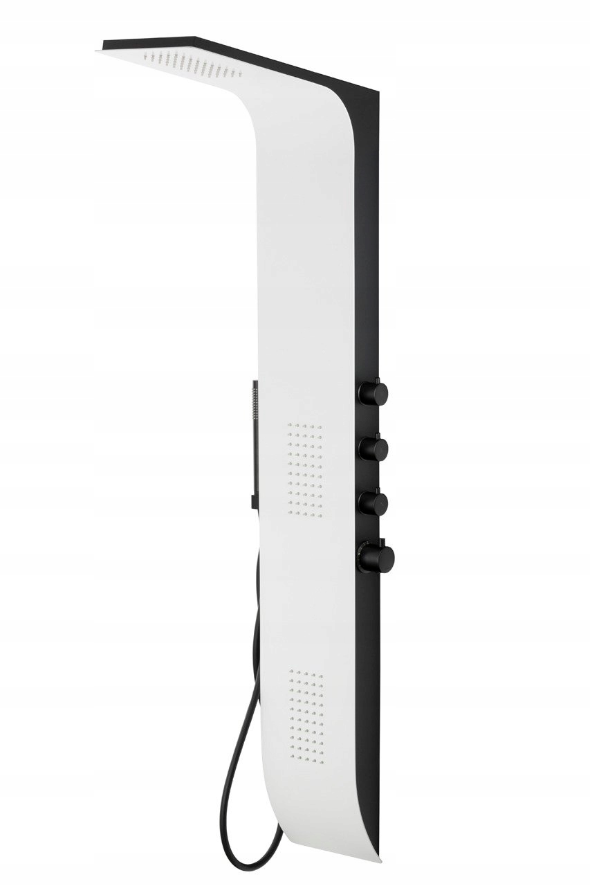 Sprchový panel - Corsan Duo A777 biely panel s termostatom
