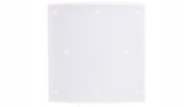 Kupelňový ventilátor - Sklo Escudo 100 mm biela mat. PEG100