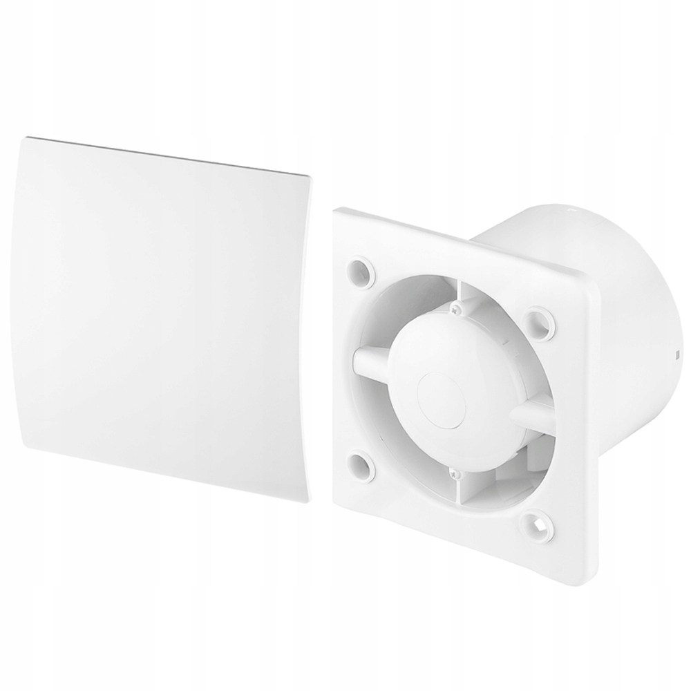 Kupelňový ventilátor - Panel + spínač ventilátora Escudo biela Awenta