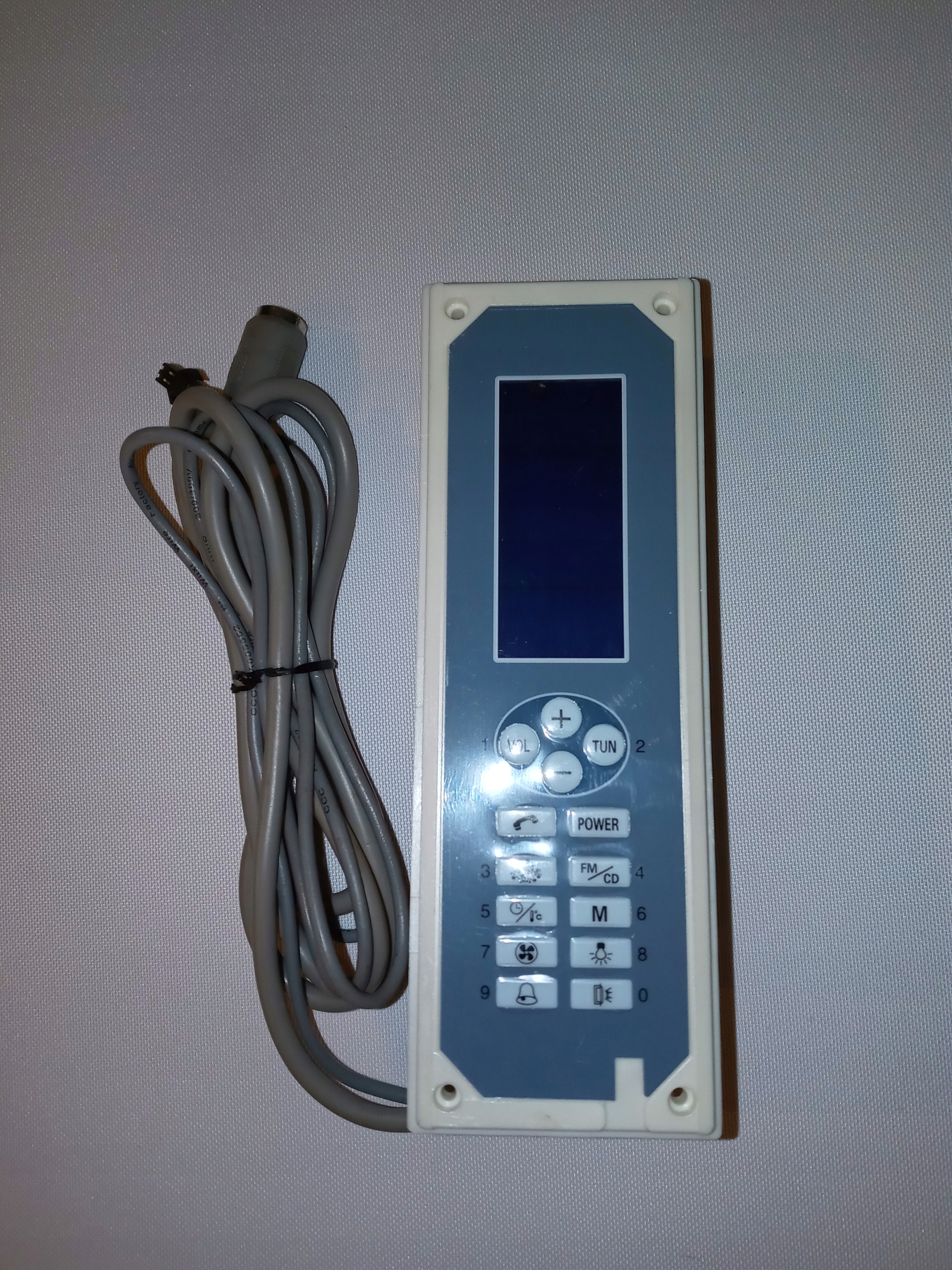 Hydromasážna sprchová babína - Ovládací panel, ovládač Nevada KA-07 Sanprim