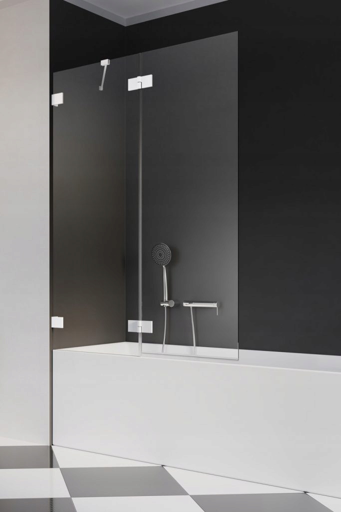 Sprchový kút - Vaňová zástena 110 Essenza Pro PND II White Rad