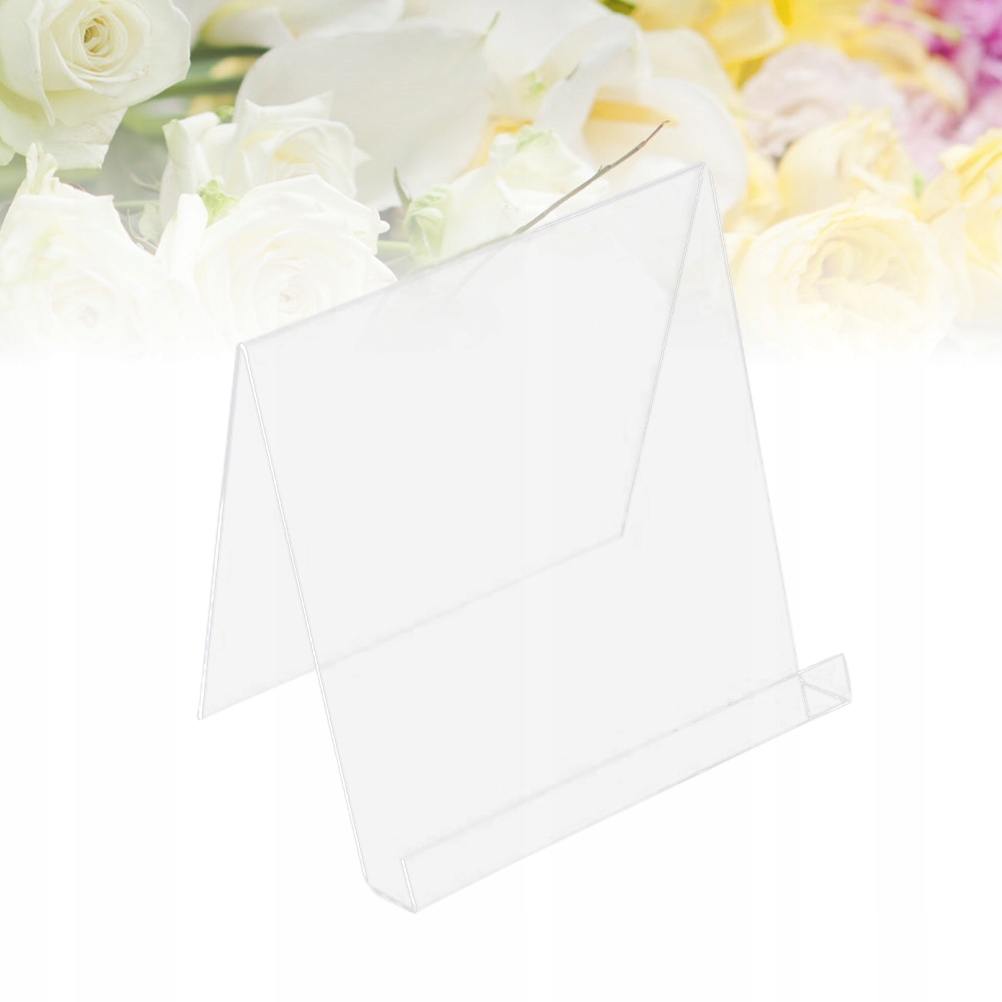 Perspex Priehľadná akrylová peňaženka Knihy tel