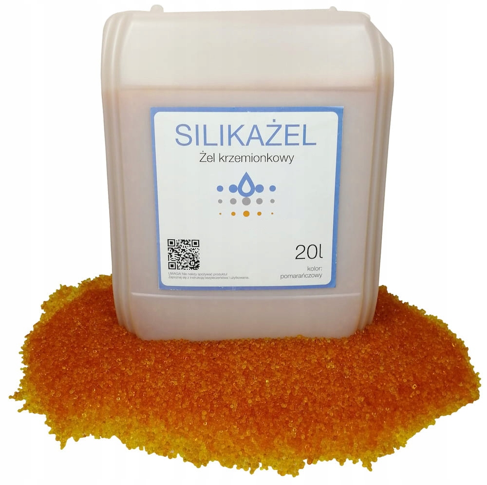 Odvlhčovač vzduchu - Absorbér vlhkosti - oranžový silikagél 20L