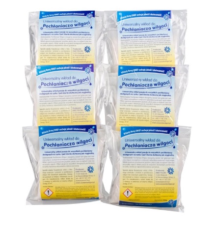 Odvlhčovač vzduchu - Absorbér vlhkosti - náplň do sušičky 450g x 30 ks