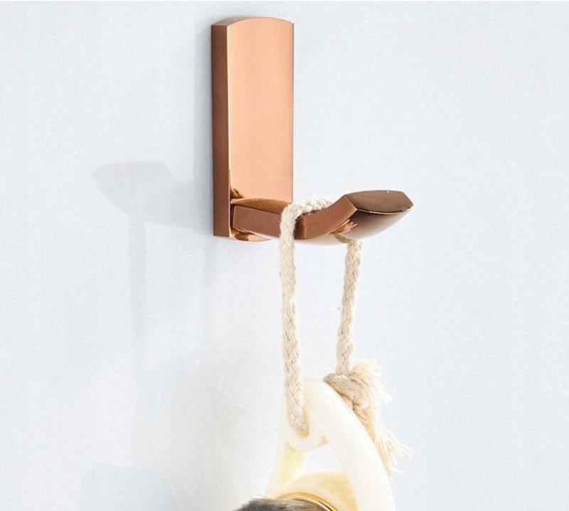 Kupelňový set doplnkov - [Single Robe Hook] Luxusná rukoväť
