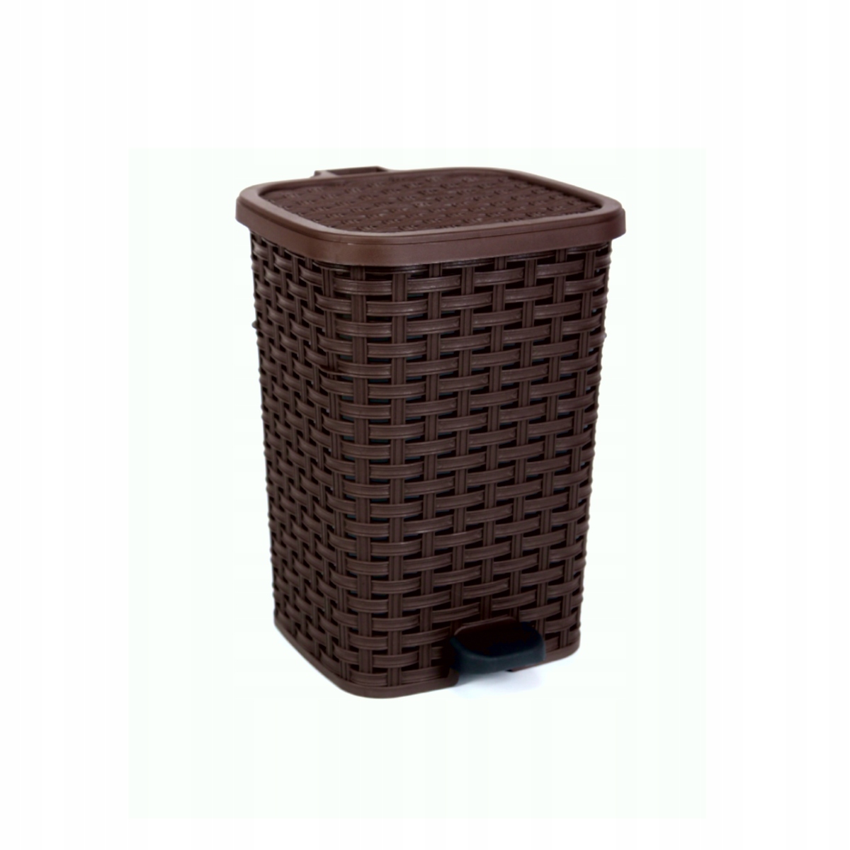 Kontajnerový kôš s pedálom RATTAN Openwork 26 l bronz