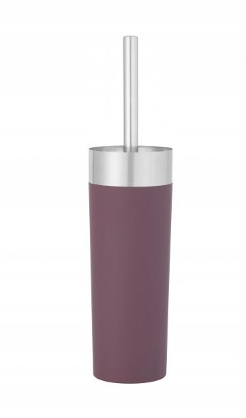 WC kefa - Nádoba na kefu + WC kefa LENA BORDEAUX