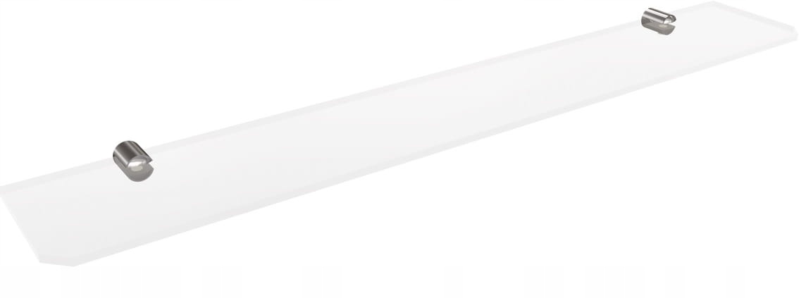 Polička do kúpelne - Sklenená polica 80 cm CLASSIC Andex