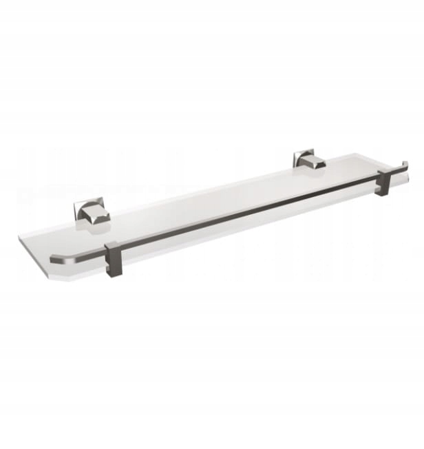 Polička do kúpelne - Polica s rámom 50 cm MODERN Andex
