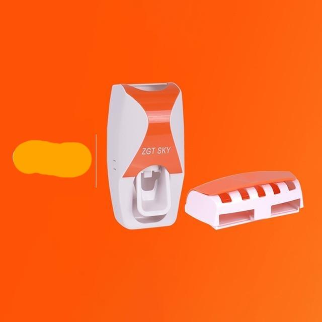 Kupelňový set doplnkov - [Orange D2] Automatický dávkovač pasty