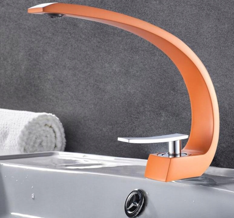 Vaňová batéria - [Oranžová] Elegantná, jednopáková