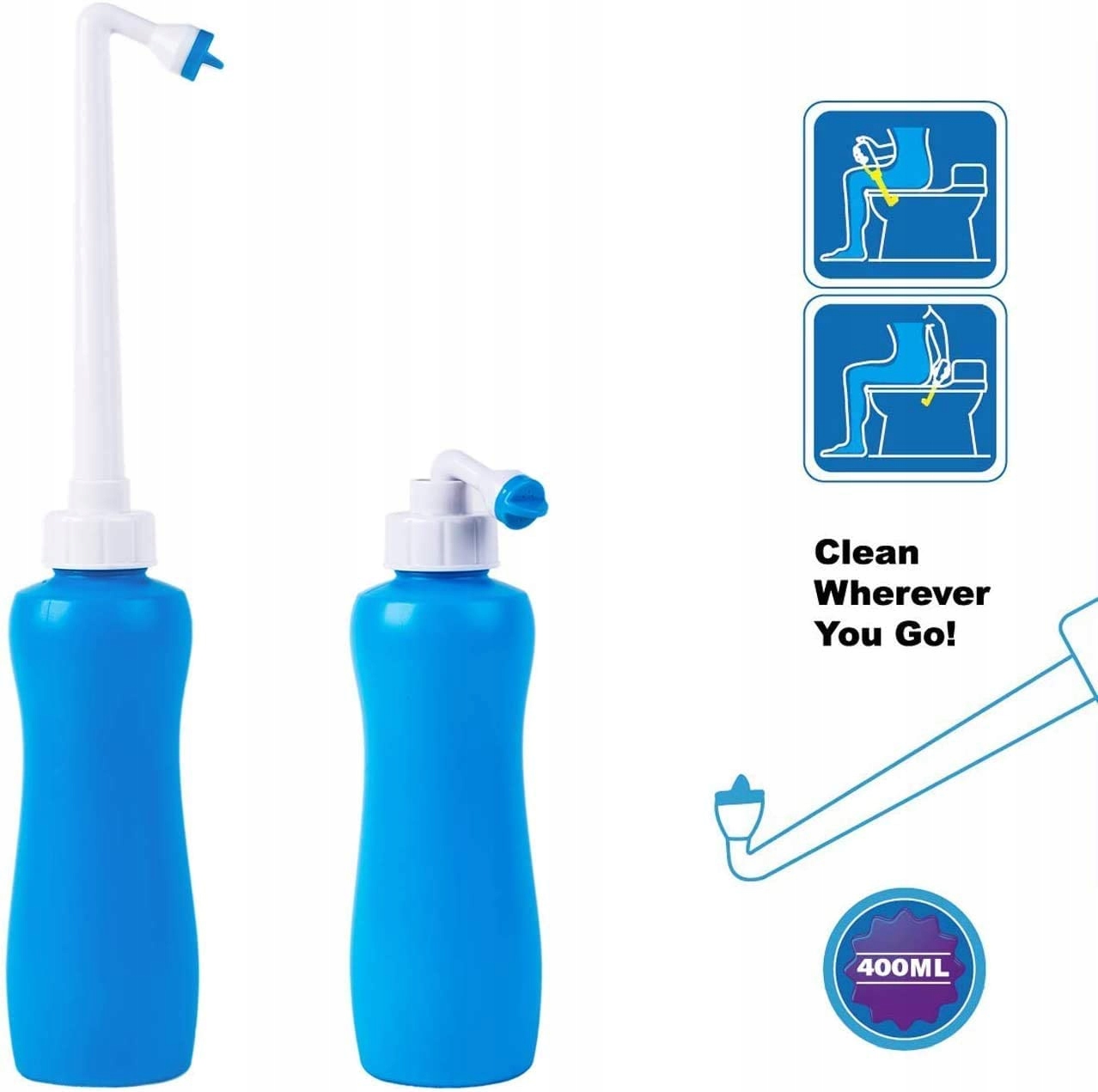 Vaňová batéria - Prenosný postrekovač Bidet, cestovný bidet