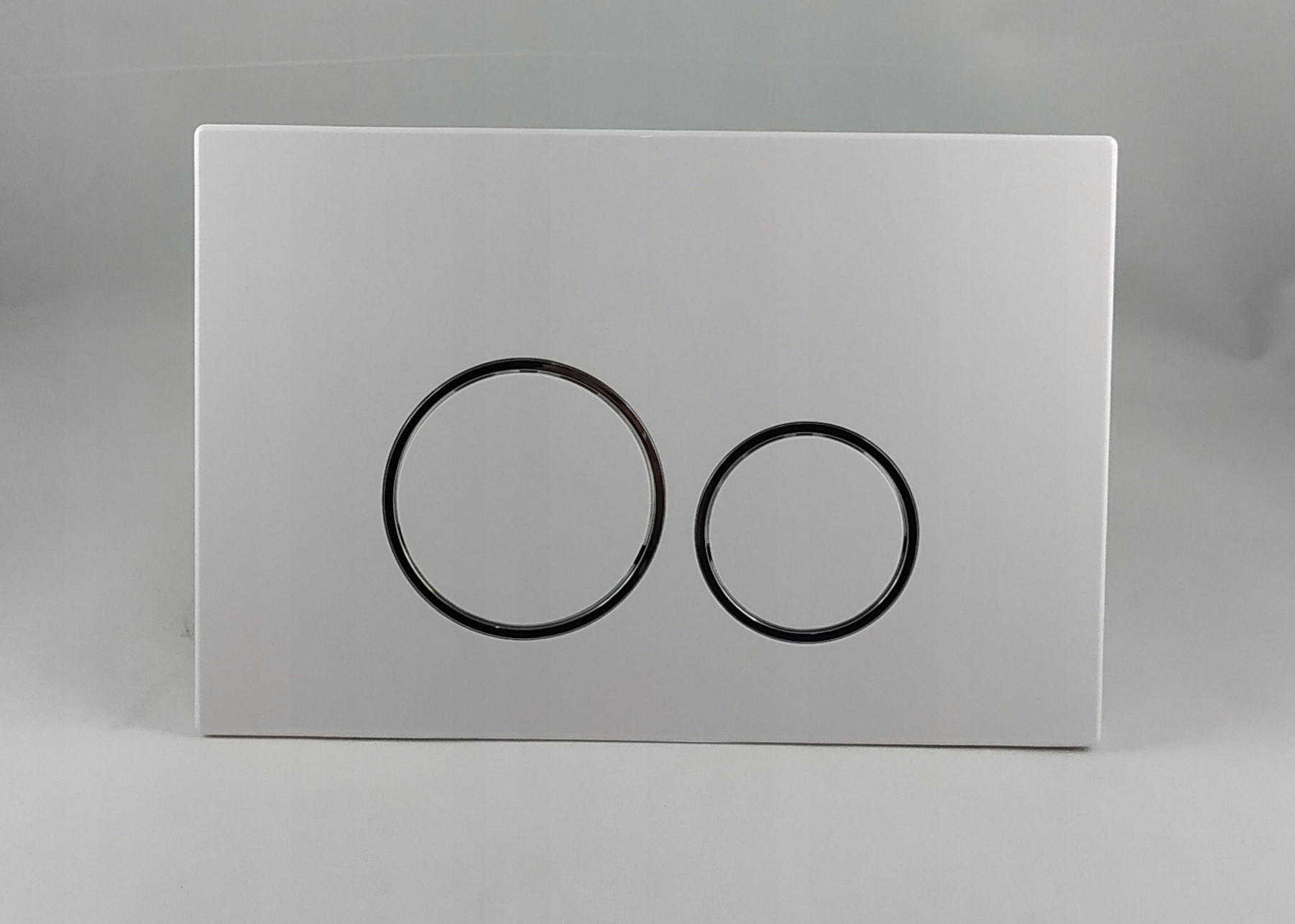 WC tlačidlo - WC DOPPIO 10 splachovacie tlačidlo biele pre GEBERIT UP320