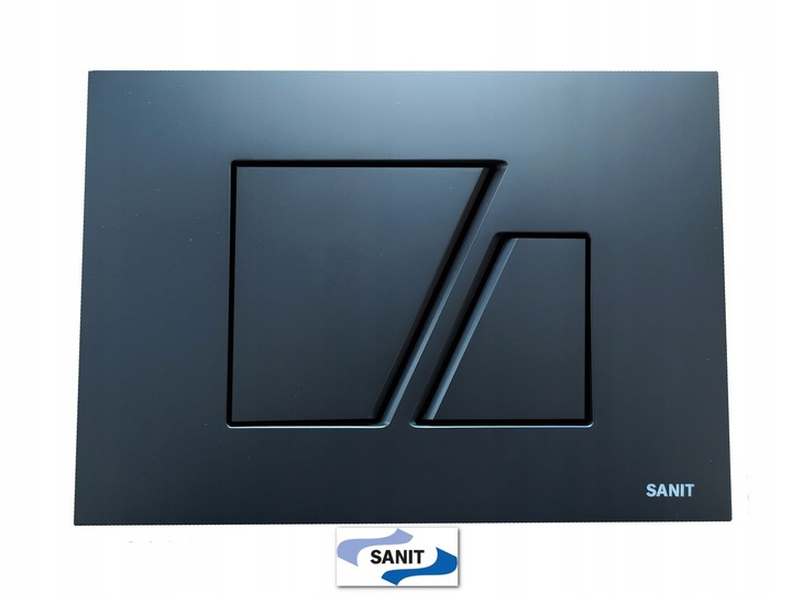 WC tlačidlo - Ovládací panel S707 MATTE BLACK S1670756 SANIT