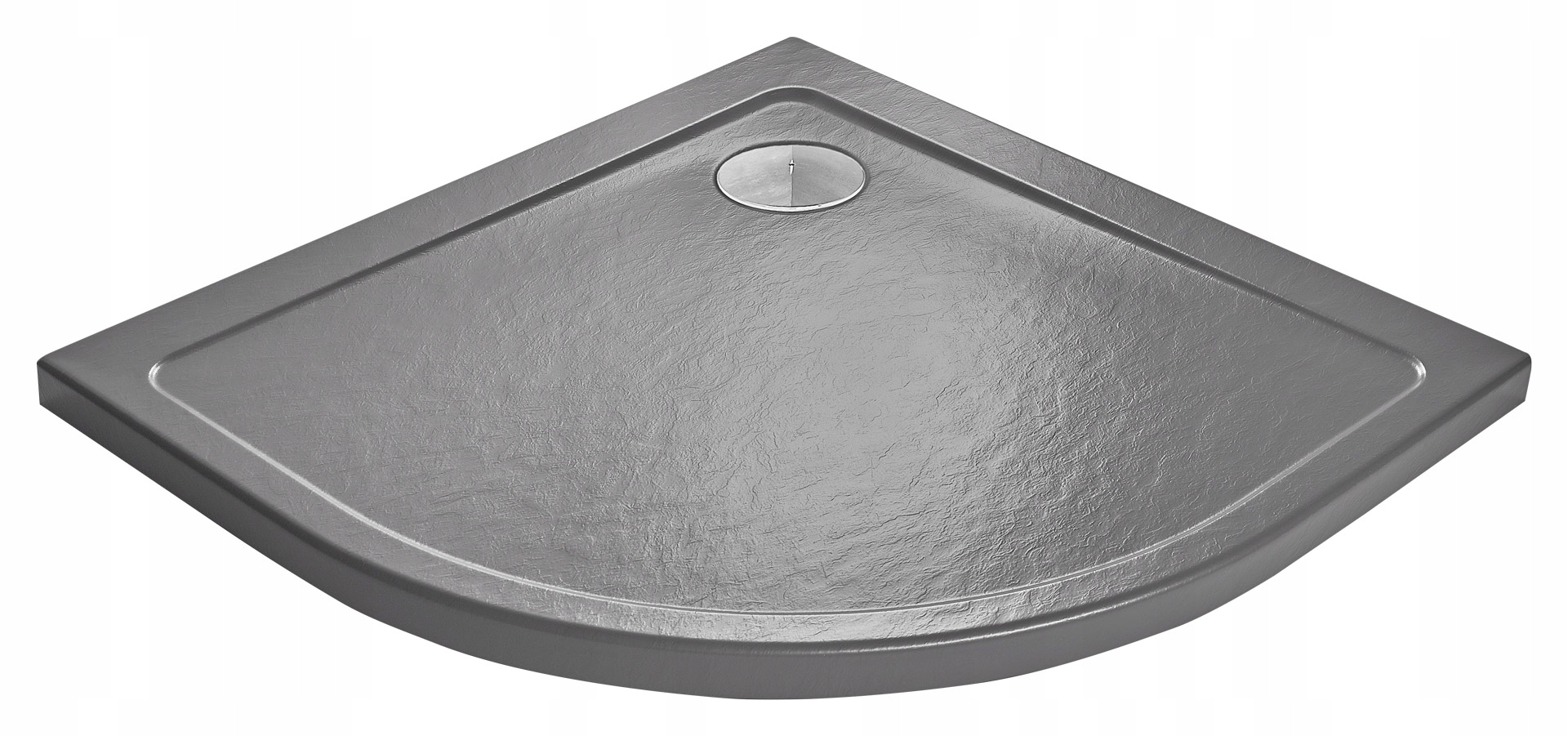 RADAWAY Sprchová vanička Doros A Stone antracit 90x90