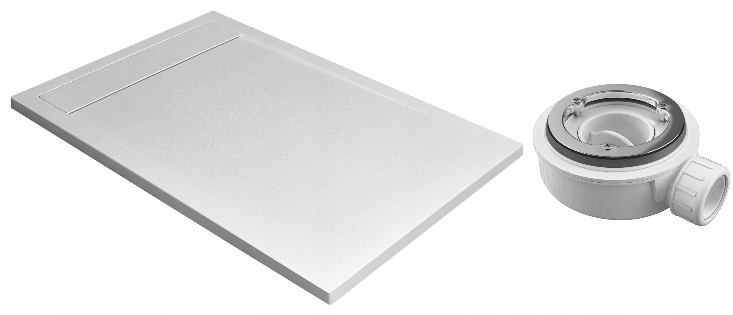 RADAWAY Obdĺžniková sprchová vanička Teos F 120x100 Sifón