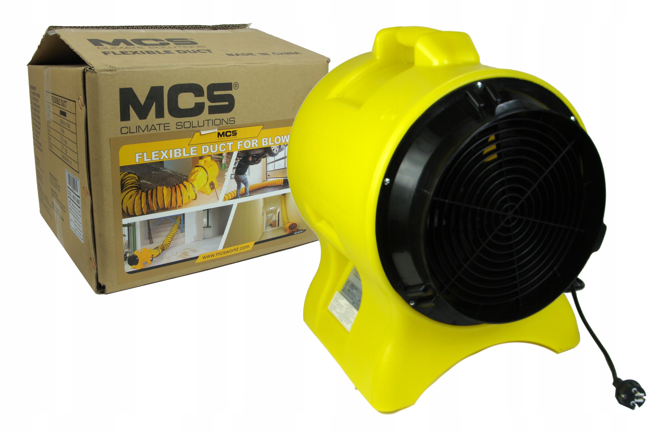 Kupelňový ventilátor - Axiálny ventilátor REMINGTON 3 900 m3 / h + potrubie