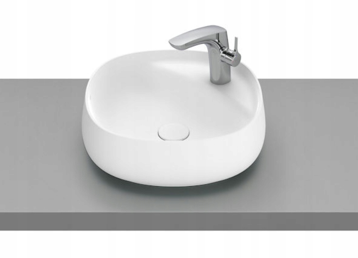 Umývadlo - ROCA BEYOND WASH Basin 45,5x45,5cm BIELA