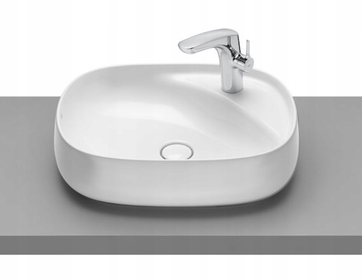 Umývadlo - ROCA BEYOND WASH Basin 58,5x45,5cm BIELA