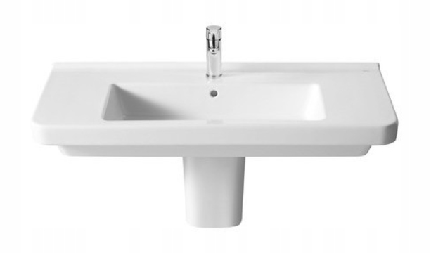 Umývadlo - ROCA DAMA-N NÁSTENNÉ MONTOVANÉ UMÝVADLO 100x46 cm MAXICLEAN