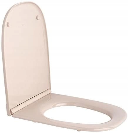 WC doska - ROCA DAMA SENSO Tvrdé WC sedadlo béžová A801327194
