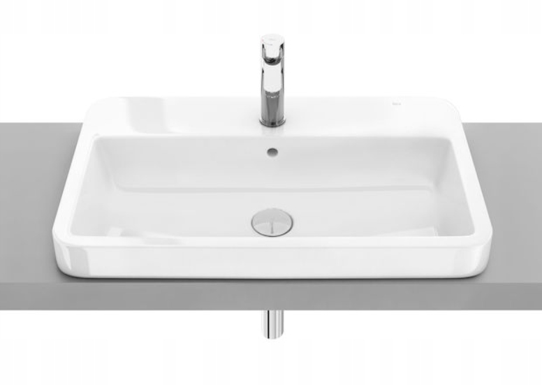 Umývadlo -  ROCA GAP COUNTERTOP UMÝVADLO 70x41 cm MAXICLEAN BIELE