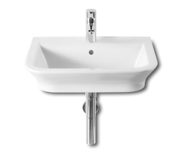 Umývadlo -  ROCA GAP WALL / WALL MOUNTED WASHBASIN 55x47 cm BIELE