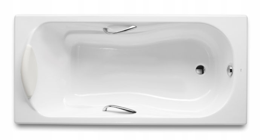 ROCA HAITI RECTANGULAR CAST IRON BATHTUB 150x80 cm