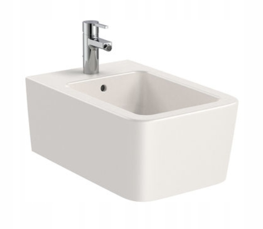 ROCA INSPIRA POZASTAVENÝ BIDET 56x37 cm BÉŽOVÁ