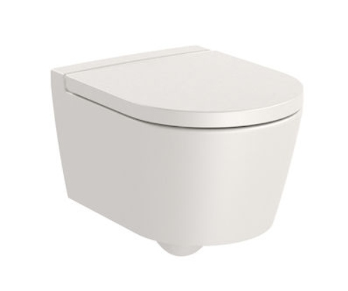 WC MISA - ROCA INSPIRA POZASTAVENÁ WC misa 48x37 cm BÉŽOVÁ