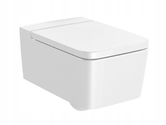 WC MISA - ROCA INSPIRA POZASTAVENÁ WC toaleta 56x37 MAXICLEAN
