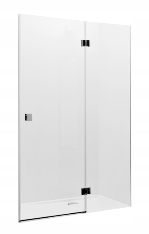 Sprchové dvere - DVERE ROCA METROPOLIS S PEVNÝM POLOM 120x195 cm
