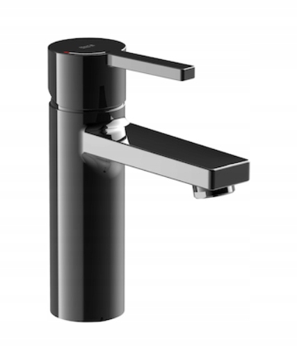 Umyvadlová batéria - ROCA NAIA BLACK Basin Mixer STUDENÝ ŠTART