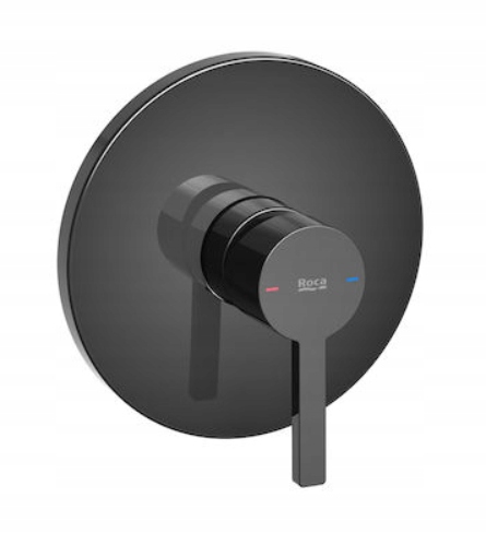 Podomietková batéria - ROCA NAIA BLACK BATHTUB ALEBO SPRCHOVÁ BATÉRIA