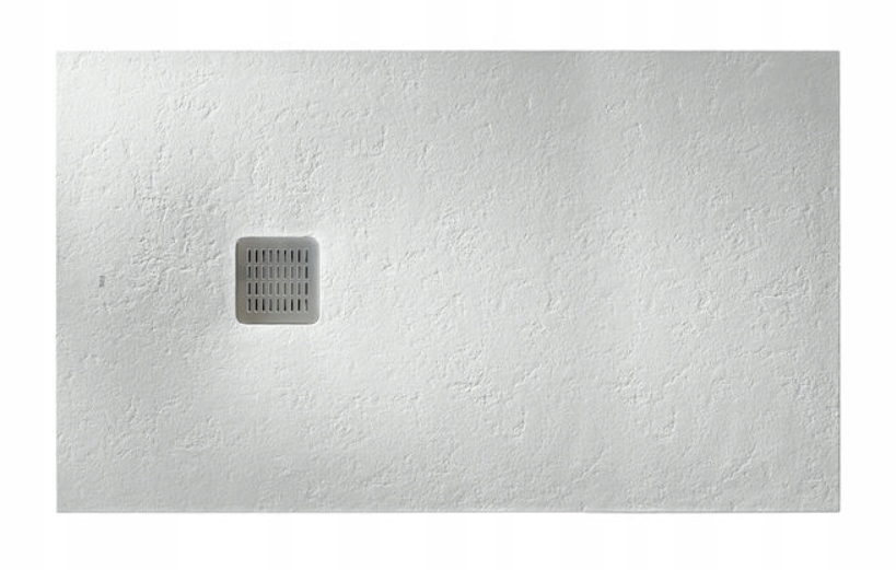 ROCA TERRAN SPRCHOVÝ ZÁSOBNÍK STONEX 80x100 cm POMALÝ BIELY
