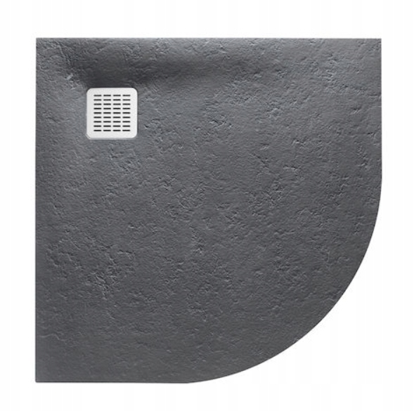 ROCA TERRAN SPRCHOVÝ ZÁSOBNÍK STONEX 90x90 cm ŠEDÁ BRÁNKA