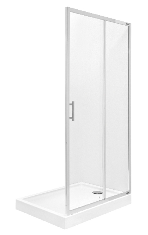 Sprchové dvere - 2-PINOVÉ JASKOVÉ DVERE ROCA TOWN BIFOLD 90x195cm