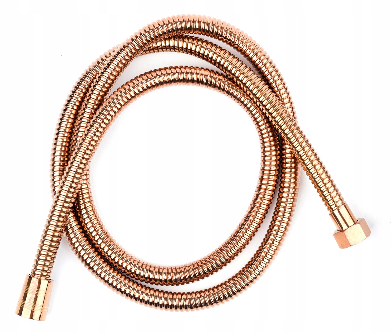 Sprchový panel - Medená sprchová hadica ROSE GOLD 150 cm, oceľ