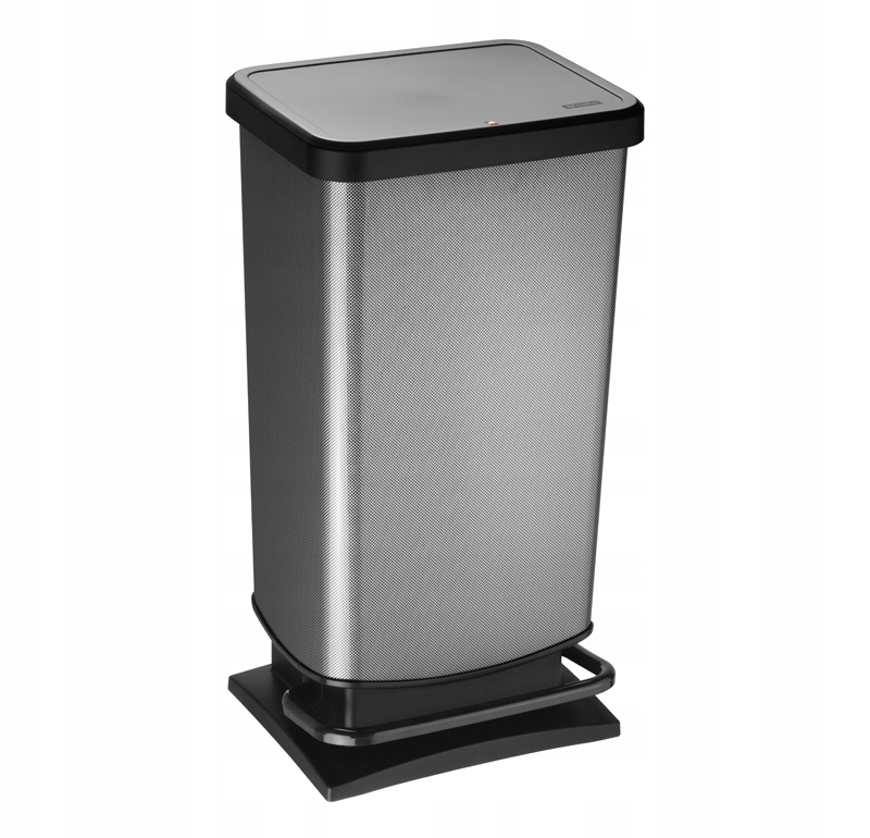 ROTHO, odpadkový kôš 40 L s pedálom PASO Carbon