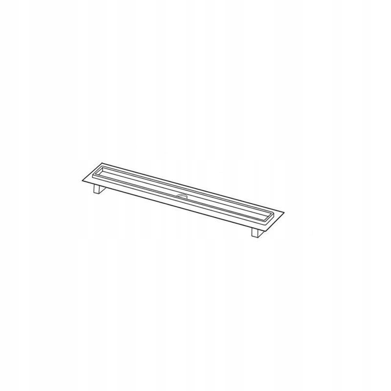 Sprchový žľab - ODVODOVÝ ŽLAB TEC 800 mm TECE FLANGE