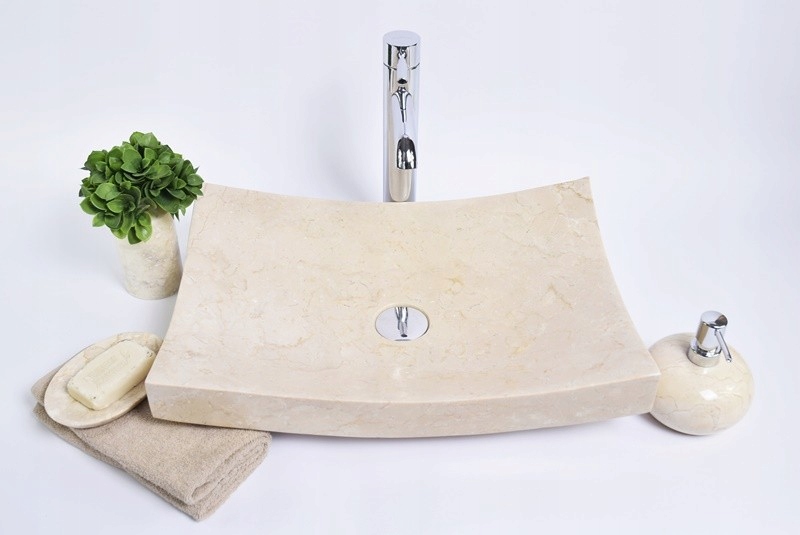 Umývadlo - RZB-P CREAM C 50x35x12 umývadlo na dosku IS