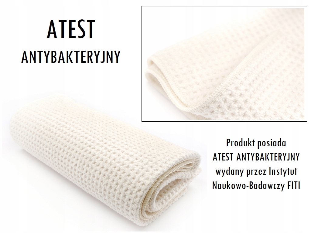 Kupelňový set doplnkov - Telová osuška ANTIBAKTERIÁLNY CERTIFIKÁT 70x130 béžová